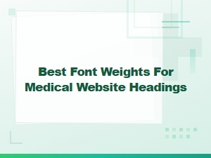 How to Choose Font Weights